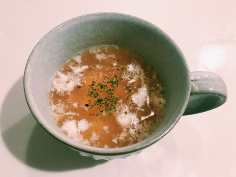 卵白コンソメスープ